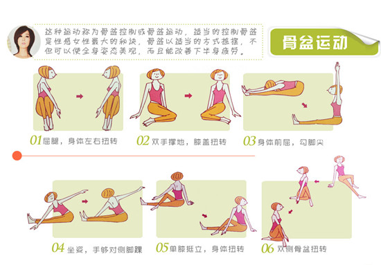 新面孔模特瘦身指導(dǎo)減肥操精髓圖鑒